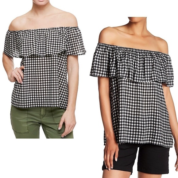 Sanctuary Misha Ruffle Gingham Top - Picture 4 of 9